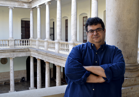 Álvaro Pons, director de l'Aula de Còmic de la Universitat de València.